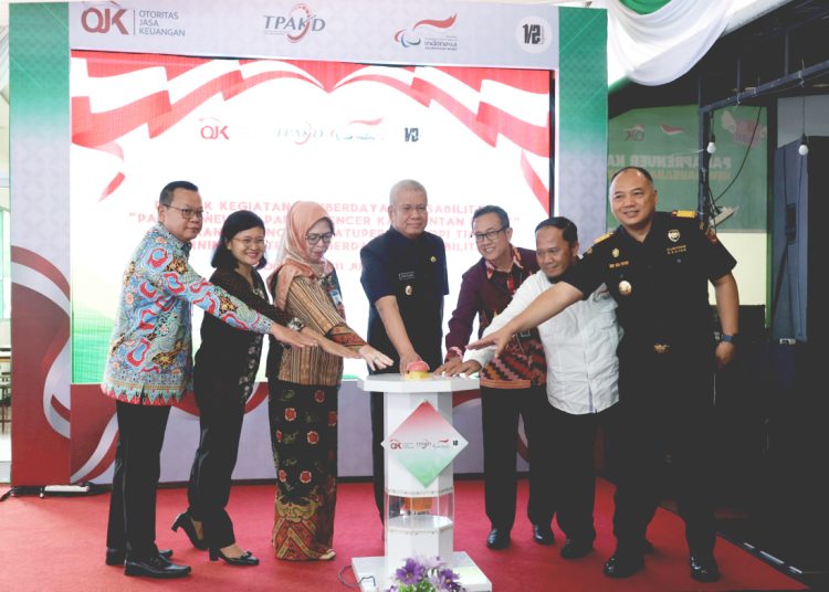 Pembukaan program pemberdayaan disabilitas parapreneur dan parafluencer Kalbar di Pontianak, Kamis.(ist)