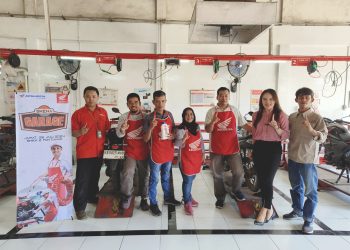 Skena Garage Asmo Kalbar Bersama Jurnalis