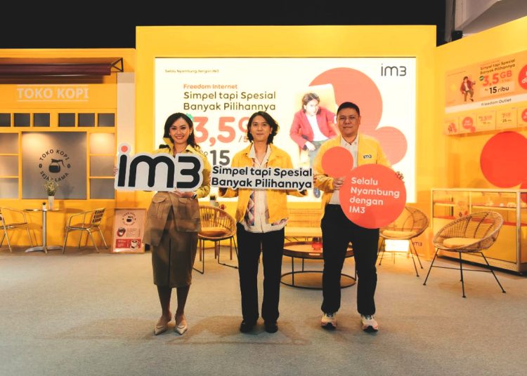 Indosat melalui brand  IM3, terus menghadirkan inovasi produk dan layanannya dengan kehadiran paket kuota data baru dari Freedom Internet yang Simpel tapi Spesial dengan banyak pilihan varian.(ist)