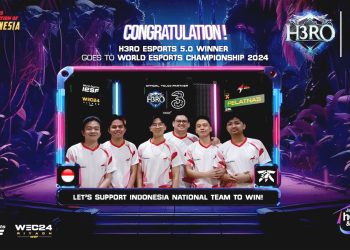 Juara Tri H3RO Esports 5.0 Wakili Indonesia di World Esports Championship 2024