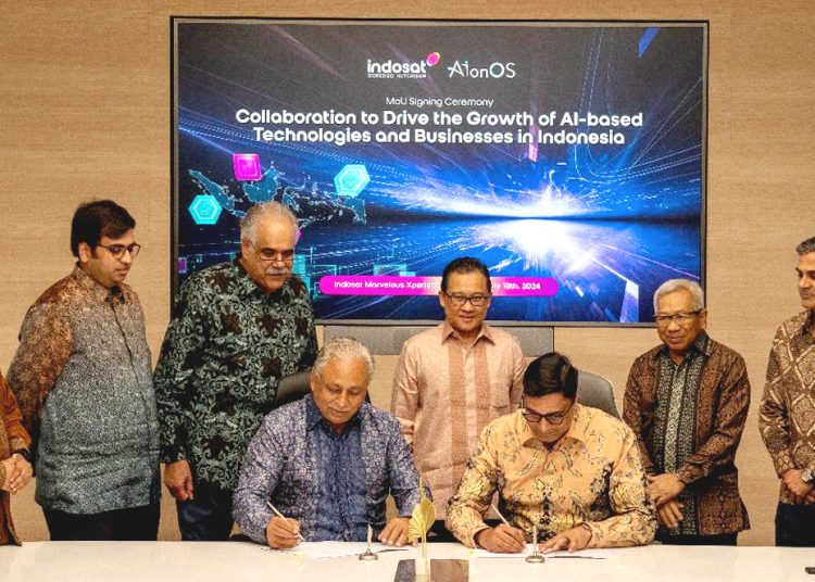 Indosat  mengumumkan kemitraan strategis dengan AionOS, perusahaan patungan antara InterGlobe dan Assago Group yang bertujuan untuk mentransformasi bisnis menjadi perusahaan berbasis AI.(ist)