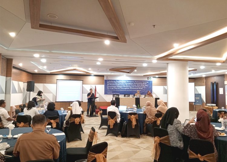 Lokakarya penyampaian Peraturan Gubernur (Pergub) mengenai Rencana Aksi Daerah Pencegahan Perkawinan Anak di Pontianak, Senin.(ist)
