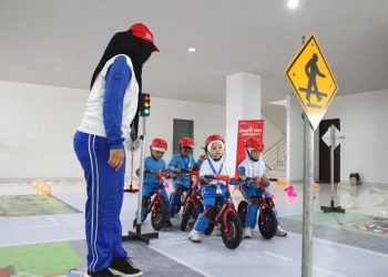 Begini Cara Guru PAUD dan TK Kampanyekan Keselamatan Berkendara