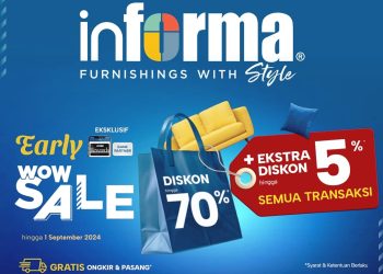 Hanya 7 Hari, Diskon Terbesar Sepanjang Tahun di Informa