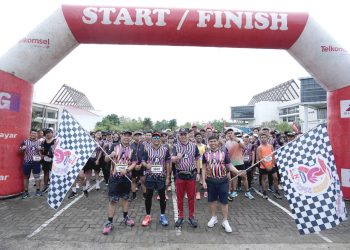 Semangat Memberi Dampak, Telkomsel Fun Run 29 Hours Sukses Digelar