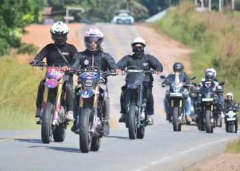 Paguyuban HWBC Gelar Touring dan Kopdar Gabungan di Sanggau