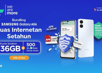Beli Samsung Galaxy Seri A06, Gratis Paket Data 36GB Selama 12 Bulan