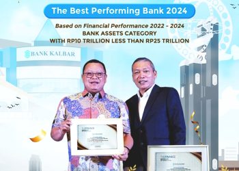 Bank Kalbar Raih Penghargaan The Best Performing Bank 2024