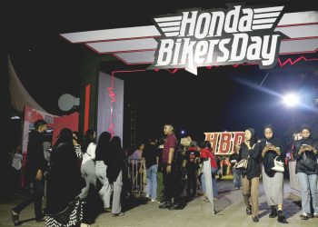 Puluhan Ribu Bikers Bersatu di Puncak Honda Bikers Day 2024