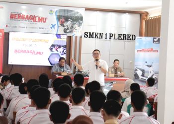 Dukung Generasi Cerdas di SMK, AHM Edukasi Teknologi Sepeda Motor Listrik