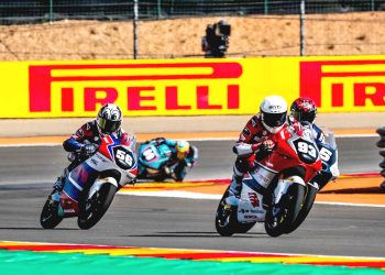 Pebalap Astra Honda Cetak Poin di JuniorGP Aragon 2024