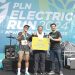 Pengemudi Ojol Prasejahtera Peroleh Motor Listrik di PLN Electric Run 2024