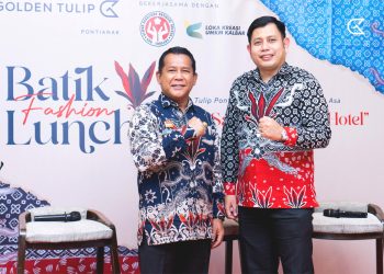 Batik Samer Sanggau Hadir di Hotel Golden Tulip Pontianak