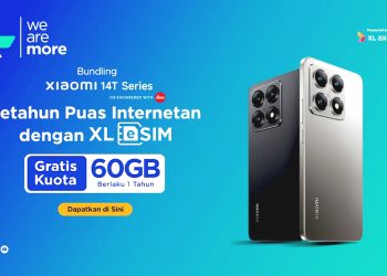 XL Axiata Hadirkan Bundling eSIM Prepaid dengan Xiaomi 14T Series