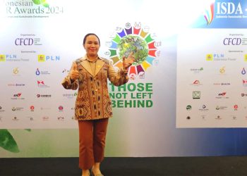 PLN UID Kalbar Raih Penghargaan Gold Indonesia SDGs Award  2024