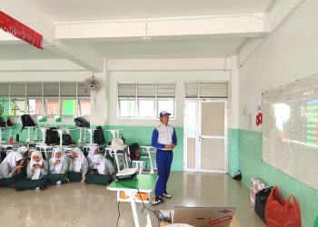 Safety Riding #Cari_aman di SMA Swasta Mujahidin