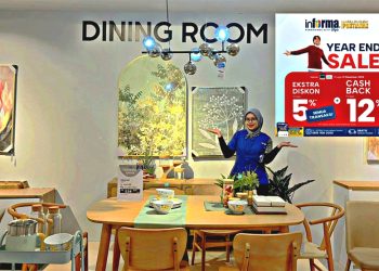 Sambut Akhir Tahun, Informa Hadirkan Ragam Pilihan Furnitur
