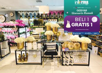 Promo Terbaru Informa, Beli 1 Dapat 1 Furnitur Serba Rp 1,2 Juta