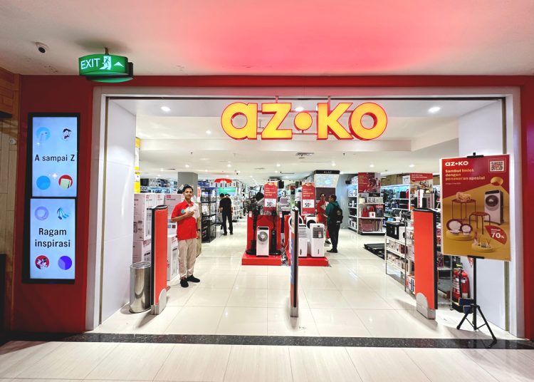 ACE Hardware berganti wajah baru menjadi AZKO. (ist)