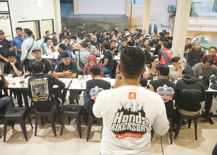 Asmo Kalbar dan Paguyuban Honda West Borneo Community (HWBC) sukses menggelar Kopdar Gabungan Komunitas Motor Honda di akhir tahun 2024. (ist)