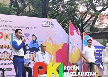 Resolusi Berkendara Aman 2025 dengan #Cari_aman dari Asmo Kalbar