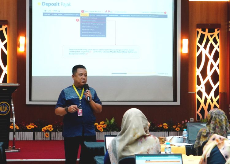 Edukasi Kelas Pajak Coretax bagi bendahara instansi pemerintahan di Kalimantan Barat yang digelar DJP Kalbar, Kamis. (ist)