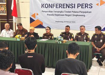 Ngemplang Pajak Rp 1,4 M, DJP Kalbar Serahkan Tersangka ke Kejari