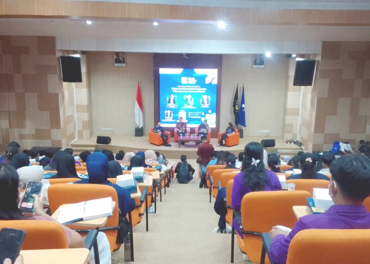 Road Show Goes to Pontianak Kripto, memperingati Bulan Literasi Kripto (BLK) 2025 di Gedung Konference Universitas Tanjungpura Pontianak, Kamis.(mb)