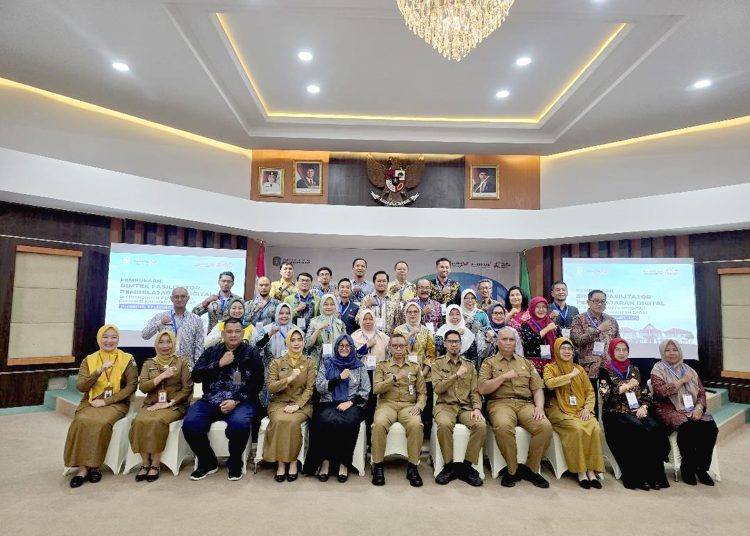 Kegiatan Bimbingan Teknis Fasilitator Pembelajaran Digital di Lingkungan Pemerintah Provinsi Kalimantan Barat. (ist)
