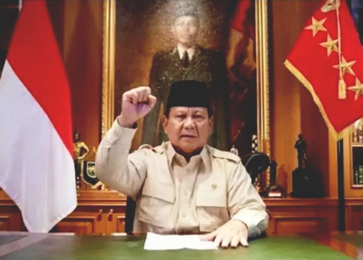 Presiden Prabowo Subianto. (setpres)