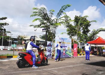 Gaya Hidup Keselamatan Asmo Kalbar Bersama United Tractor