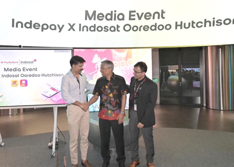 Indosat dan Indepay, menghadirkan solusi pembayaran dan transaksi digital bagi seluruh pelanggan Indosat, baik IM3 maupun Tri dengan menghadirkan fitur PaybyBank di aplikasi myIM3 dan bima+.(ist)