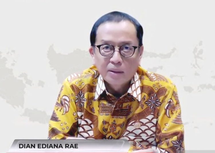 Dian Ediana Rae, Kepala Eksekutif Pengawas Perbankan OJK. (yutub)