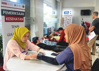 Astra Motor Kalbar Gelar Pemeriksaan Kesehatan dan Aksi Donor Darah