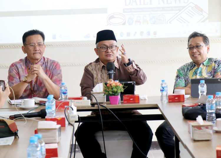 Kepala Perwakilan BPKP Provinsi Kalimantan Barat, Rudy M. Harahap dalam Konferensi Pers di kantor Perwakilan BPKP Provinsi Kalimantan Barat, Rabu.(ist)