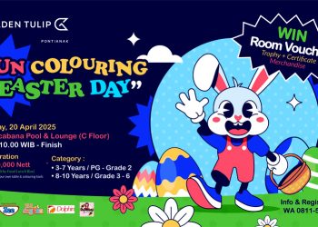 Hotel Golden Tulip Gelar Fun Coloring Easter Day