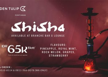 Nikmati Sensasi Shisha di Hotel Golden Tulip Pontianak