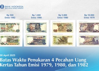 Mei 2025, Uang Kertas Pecahan Ini Sudah Tidak Berlaku Lagi