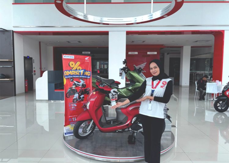 Promo motor Honda di bulan Mei bertajuk Amayzing dari Astra Motor Kalimantan Barat. (ist)