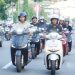 Asmo Kalbar Sukses Gelar Rolling City Saturide Honda Stylo 160