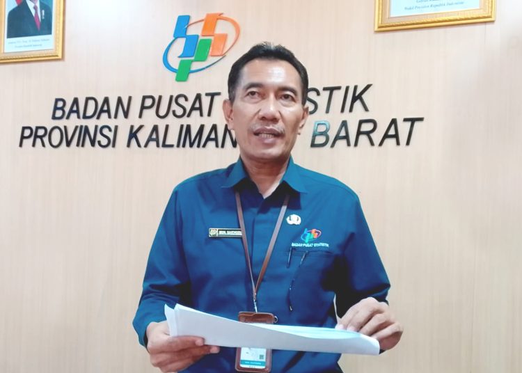 Muh. Saichudin, Kepala BPS Kalimantan Barat. (mb)