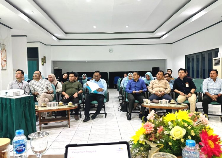 Kegiatan Sosialisasi Flagging Taspen, Aplikasi Layanan Digital, dan Prosedur Perpindahan Kantor Bayar di Aula Lantai 3 Kantor Cabang Mempawah, Senin. (ist)