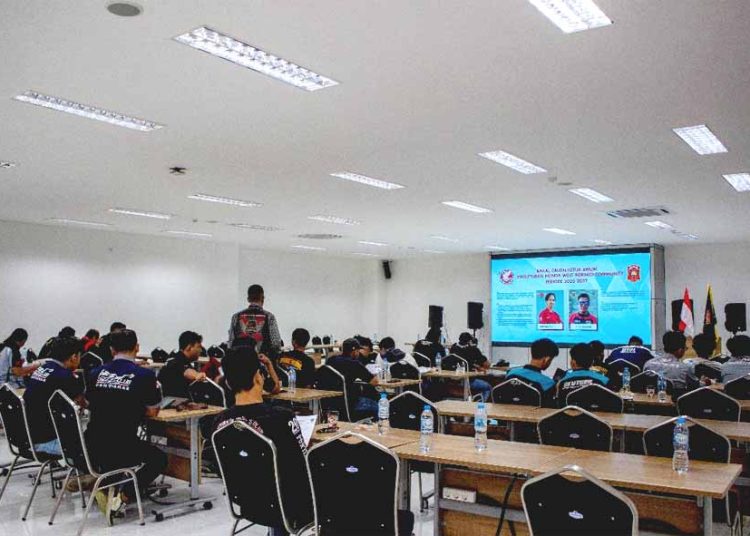 Musyawarah Besar (Mubes) Paguyuban Honda West Borneo Community (HWBC) di Hall Astra Motor Kalimantan Barat dengan agenda pemilihan ketua umum baru periode 2025 - 2027. (ist)