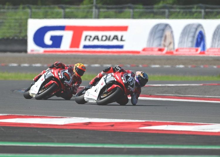 Penampilan pebalap binaan Astra Honda Motor yang mencetak prestasi membanggakan. (ist)