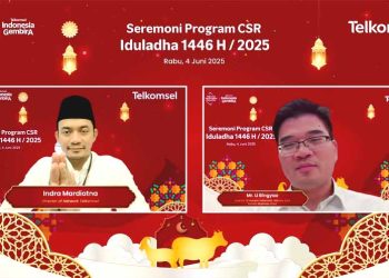 Telkomsel Bagikan Hewan Kurban ke Lebih 600 Titik Prioritas di Seluruh Penjuru Indonesia