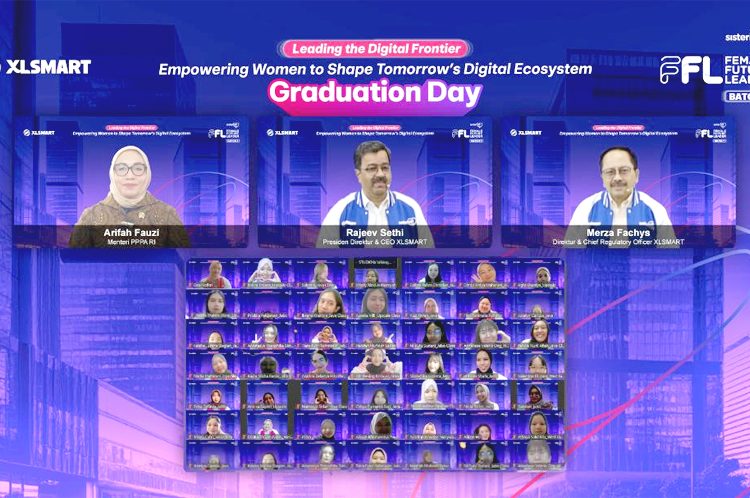 Momentum kelulusan Female Future Leader (FFL) batch 1 dirayakan melalui seremoni virtual dengan mengusung tema Leading the Digital Frontier: Empowering Women to Shape Tomorrow’s Digital Ecosystem. (ist)