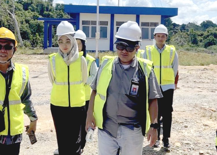 Kepala Perwakilan BPKP Provinsi Kalimantan Barat, Rudy M. Harahap melakukan supervisi langsung ke SPAM Sungai Bemban di Kabupaten Mempawah. (ist)
