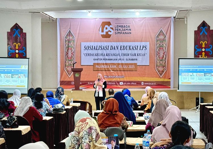 LPS sosialisasikan tugas dan fungsi kepada UMKM di Kalimantan Tengah serta meningkatkan literasi keuangan kepada para pelaku UMKM agar bisa naik kelas. (ist)