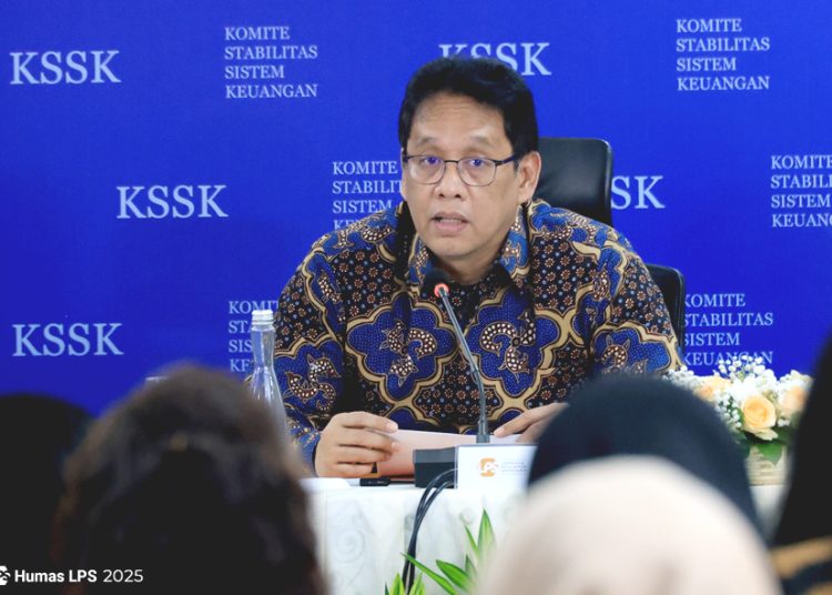 Ketua Dewan Komisioner Lembaga Penjaminan Simpanan (LPS), Purbaya Yudhi Sadewa dalam rapat KSSK III tahun 2025 di Jakarta, Jumat, (ist)