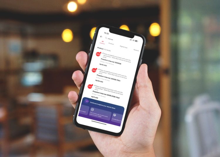 Indosat bekerja sama dengan Google Cloud meluncurkan fitur pencarian terbaru dengan memanfaatkan teknologi Semantic Search berbasis AI dalam aplikasi myIM3 dan bima+.(ist)